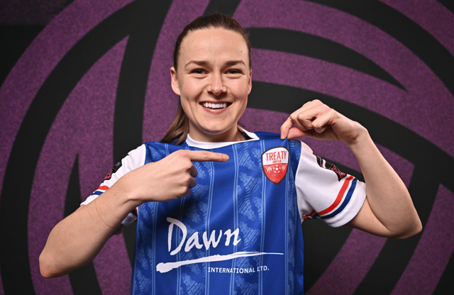 Laura O'Neill pictured during a Treaty United squad portraits session at UL North Campus | PICTURE: Sportsfile