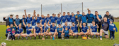 The Kildimo-Pallaskenry squad and backroom team celebrate their Munster Junior B hurling  series final success over Cappawhite earlier this month | PICTURE: Kieran Ryan-Benson