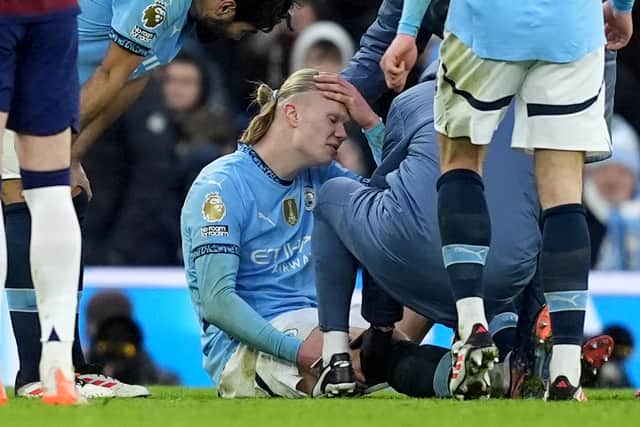 Haaland injury adds to City’s worries