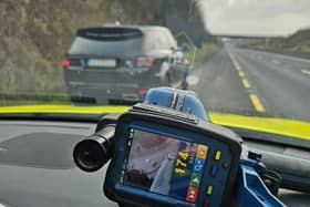 Gardai have highlighted the detection after a vehicle was clocked travelling at 174km/h in Waterford