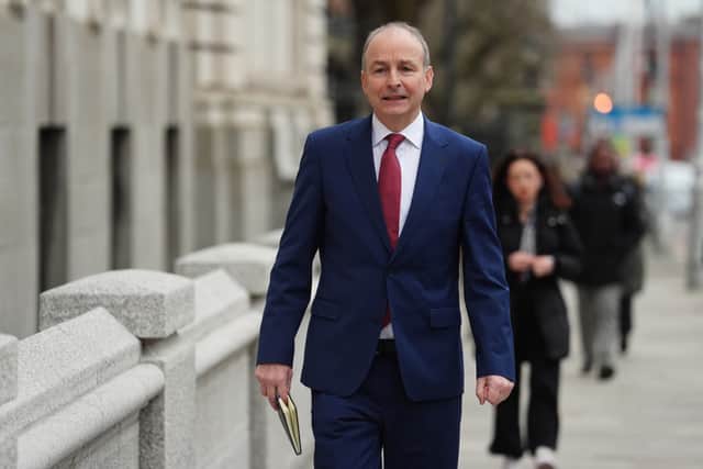 Comments by Mr Martin that the Government will consider abolishing the rent pressures zones by the end of the year were widely criticised by opposition parties.