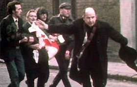 Fourteen people were killed by British paratroopers on Bloody Sunday.