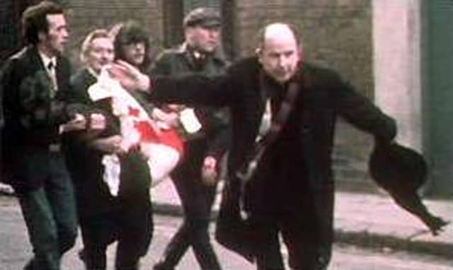 Fourteen people were killed by British paratroopers on Bloody Sunday.