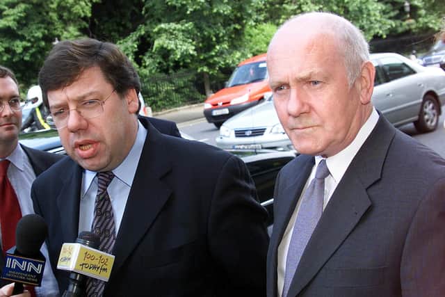 In the previously confidential note, the Irish officials say that the secretary of state had been keen to focus on the NIO aspect of the case as it was less damaging and that he was trying to keep the information about targeting out of the public domain.