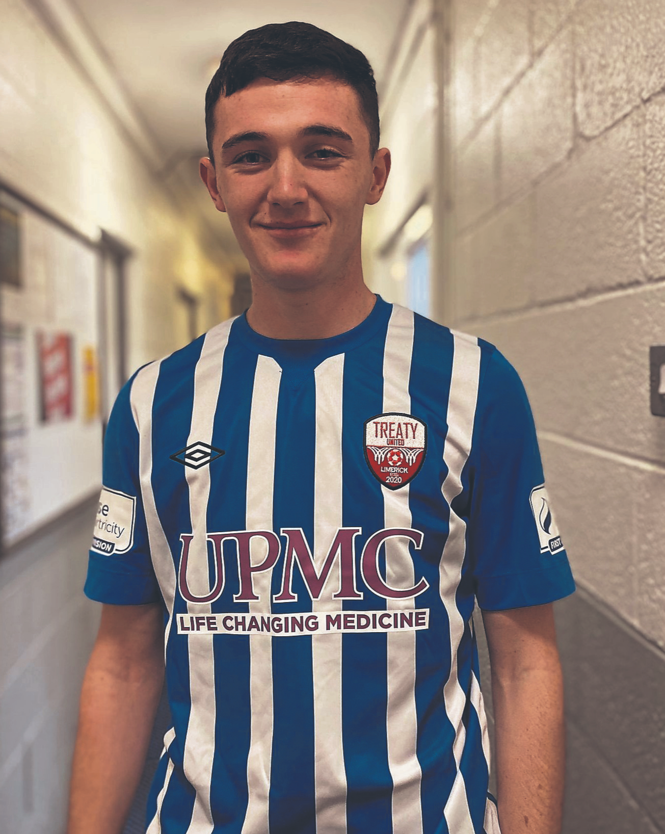 Talented young soccer star Josh Quinlivan, who just turned 20