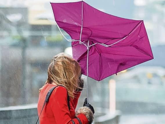 Strong winds on the way this evening