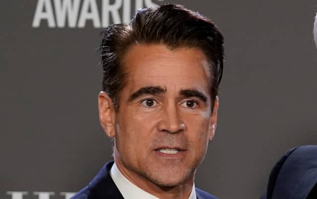 Irish actor Colin Farrell was among the big winners at the Golden Globes.
