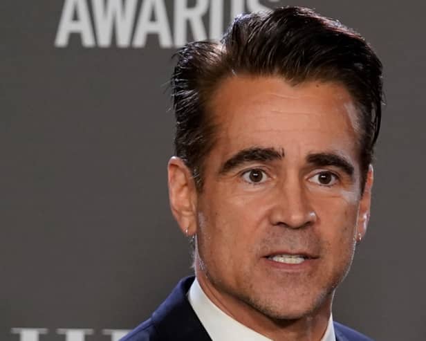Irish actor Colin Farrell was among the big winners at the Golden Globes.