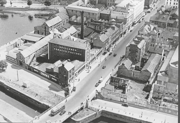 Spillane's tobacco factory was located in Sarsfield Street on the site of what was Dunnes Stores, now UL's city centre campus