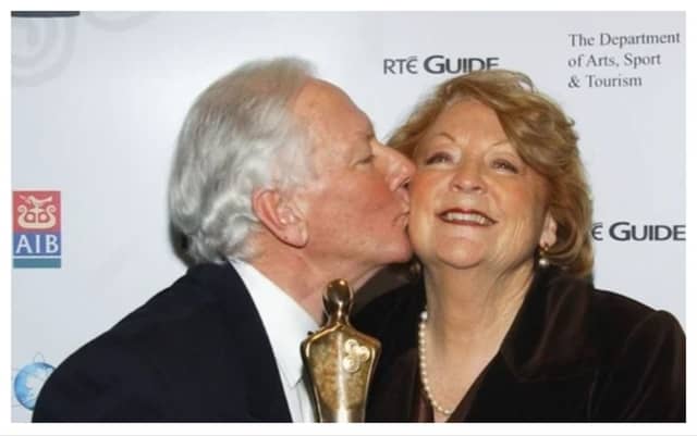 Broadcaster and wife of Gay Byrne Kathleen Watkins has passed away