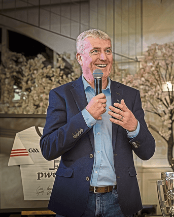 Guest of honour in New York: John Kiely I PICTURE: Kieran Ryan-Benson
