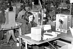 This picture, taken from the Limerick Leader’s archive, shows  former staff members at Krups working on the line in Roxboro assembling  hairdryers