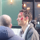 Robert Sheehan filming in Limerick city, PICTURE: Fergal Clohessy