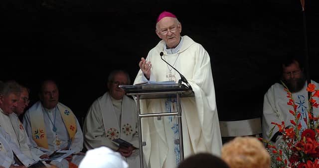 Former Bishop of Limerick Donal Murray in Lourdes in 2012 I PICTURE: Michael Cowhey