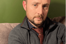Poet Michael Dooley, author of In Spring We Turned to Water