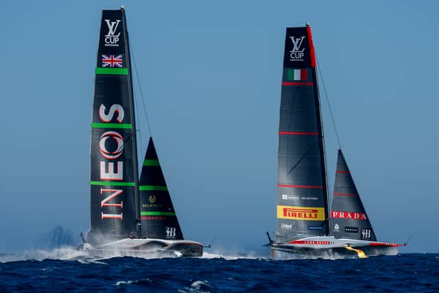 Currently holding a 6-4 lead over Italy in the Louis Vuitton Cup off the Barcelona coast, Ainslie’s Ineos Britannia team will be anointed official challengers to Emirates Team New Zealand if they win one of the two races scheduled on Friday.