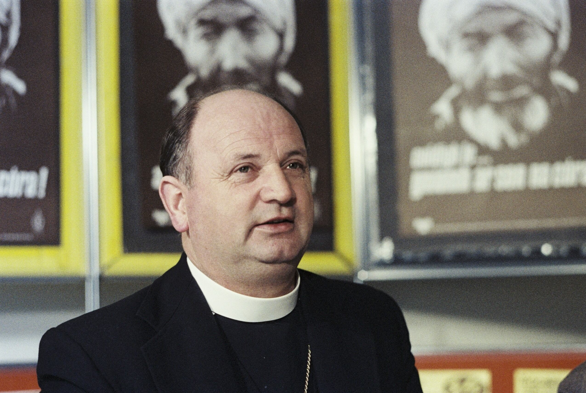 Bishop Eamonn Casey, formerly of the Limerick Diocese
