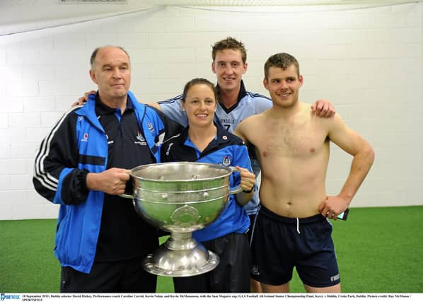 David Hickey (far left) is a former Dublin player and selector PIC: Sportsfile