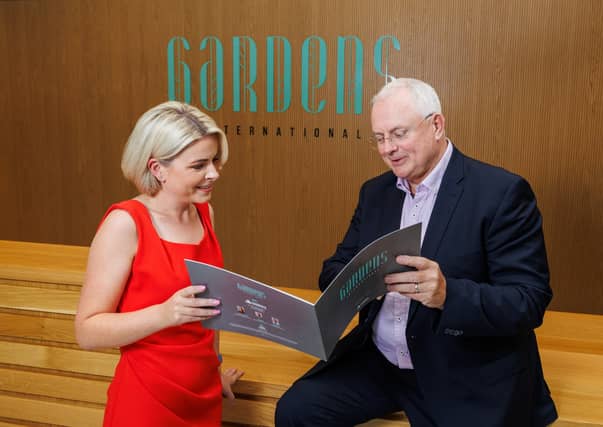 David Conway, CEO Limerick Twenty Thirty and Tina Stokes, Whoop at Gardens International, Henry Street, Limerick I PICTUE: Arthur Ellis
