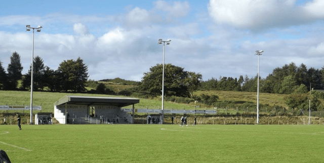 Rearcross FC grounds where the player was shot in the arm