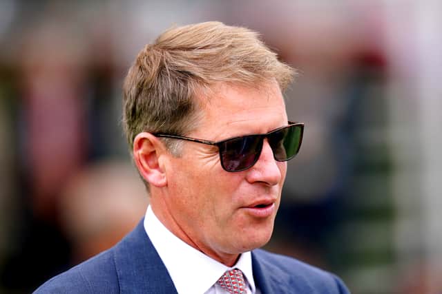 “He had to travel from Woodbine down to Kentucky, but he’s such a professional horse with such an outstanding temperament that he seems to be taking it in his stride.”