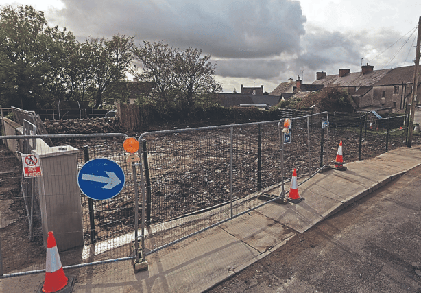 The proposed site on Crawford Street, Bruff