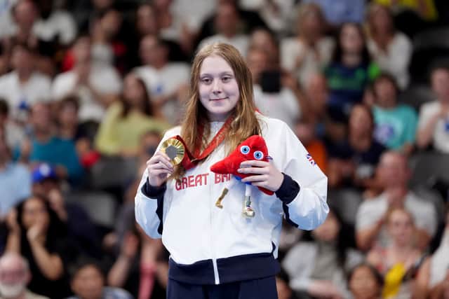 In the pool, Maskill delivered her third gold of the Games by winning the women’s S14 100m backstroke in a time of one minute and 5.74 secs, while team-mate Olivia Newman-Baronius took bronze.