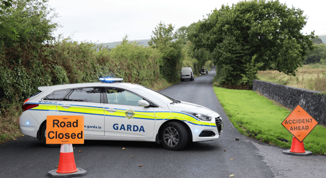 The road is closed for a technical examination by Forensic Collision Investigators to take place