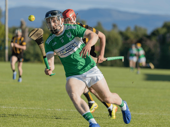 Patrick O'Donovan contributed 11 points for Effin in their Lyons of Limerick Premier IHC victory over Glenroe on Thursday evening | PICTURE: Sinead Kiely