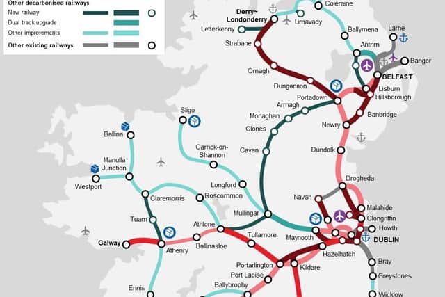 Rail links from Limerick to Shannon Airport and Foynes proposed in new ...