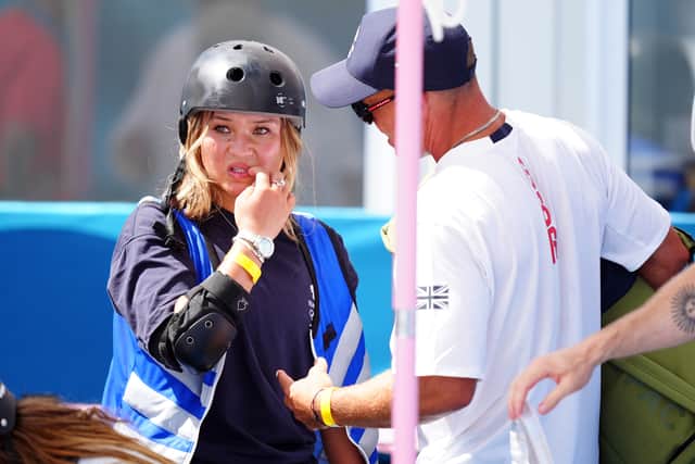 The 16-year-old laid down a score of 84.75 on her first run which proved enough to put her through to the final in fourth place, but raised concerns after falling heavily in the last of her three runs.