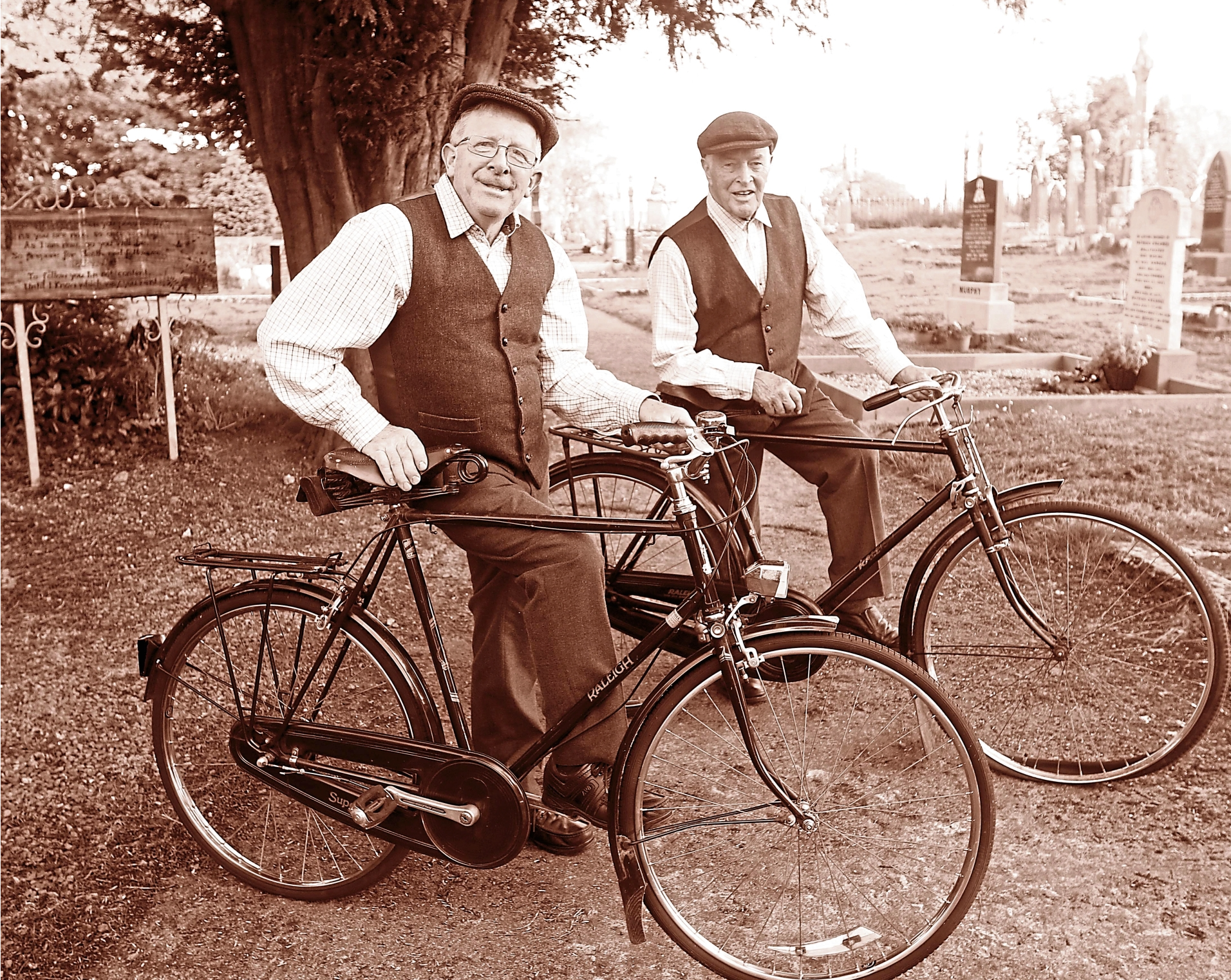 Patsy Hennessy and Jonas Callanan at the launch of the five-day Emly Community Festival  PICTURE: Brendan Gleeson