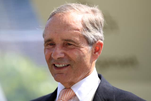 “Just before the winning post he looked around a little bit. I hope he can win the Arc.”