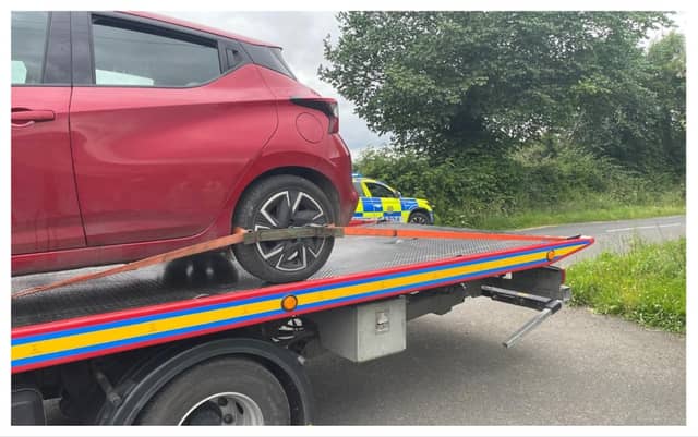 PICTURE: X/@GardaTraffic