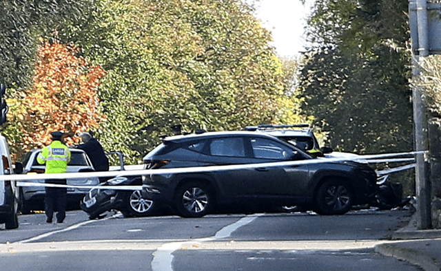 The scene of the fatal road traffic collision in Castletroy last October I PICTURE: Brendan Gleeson