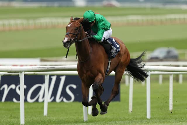 The Listed Al Basti Equiworld Dubai Orby Stakes went the way of William Haggas’ Candleford, ridden by Moore to give him a double on the card.