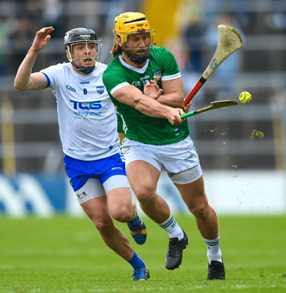 Limerick's Tom Morrissey in action against Waterford's Darragh Lyons during last year's clash in the Munster championship | PICTURE: Sportsfile