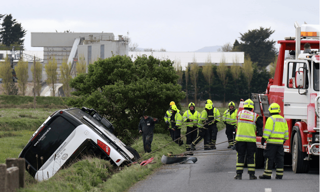 Calls for a barricade after second school bus incident on the R513 I PICTURE: Brendan Gleeson