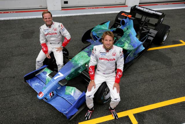 But Barrichello made it clear he was dissatisfied with the manner of his colleague’s success in Spain, suggesting the Briton had been prioritised by the team and even going as far as threatening to quit unless he could compete on a level playing field.