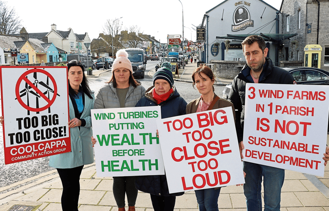Members of Coolcappa Community Action Group l PICTURE: Adrian Butler