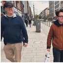 PICTURE: Frankie Boyle visits Limerick's famous Chicken Hut while touring the country | PICTURE: Instagram/Frankie_Boyle