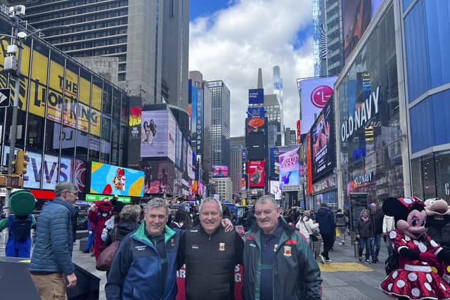 She added that in February this year, the person who originally identified the three men reached out and told her they would be returning to the city for the same reason as before – to watch County Mayo play against New York in Gaelic football (GAA).