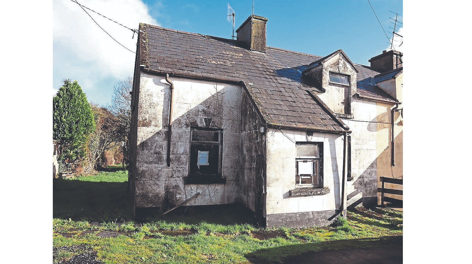 The two-bedroom, semi-detached property  located in Oola village was viewed 18 times by interested parties