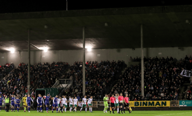 Markets Field during the SSE Airtricity Men's First Division match between Treaty United and Cork City | PICTURE: Sportsfile