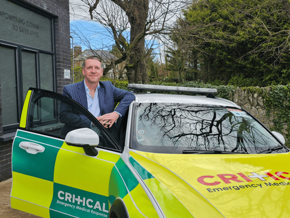 David Tighe, the new CEO of CRITICAL at the organisation’s base in Croom