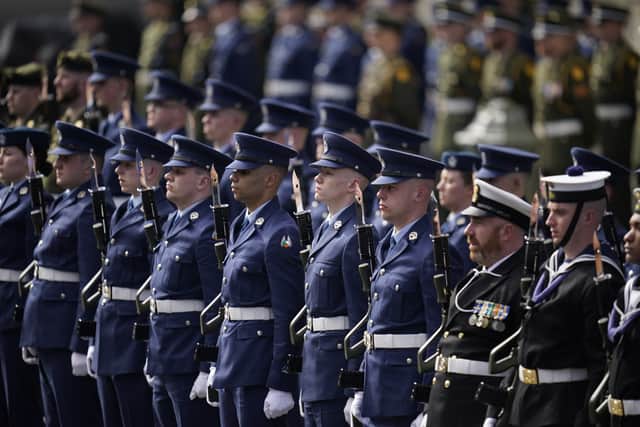 “I remember when the whole decade of centenaries started, there was a lot of debate in Ireland as to how Ireland would handle commemoration – would we do them well? And I must say, I’m really proud,” he told reporters.