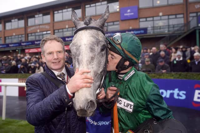 “It’s very easy for the big owners to go to the big yards, so for them to pick out a small stable like us and give us a horse, kudos to them. That takes a bit of doing and it’s great to repay them.