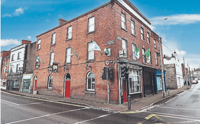 This very attractive pub has a corner profile onto two streets