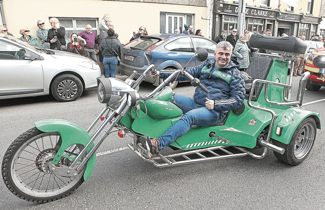 Independent Limerick TD Richard O’Donoghue at this year’s St Patrick’s Day parade in Bruff l PICTURE: Dave Gaynor