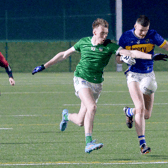 Senan O'Brien in action for Limerick U20s in their Munster U20 football championship clash with Tipperary at Fethard on Friday night last | PICTURE: Michael Boland